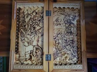 Нарды ручная работа