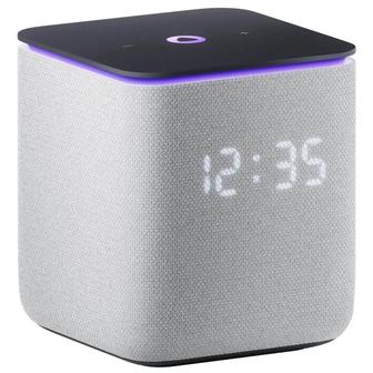 Умная колонка Яндекс Станция Миди серебристый