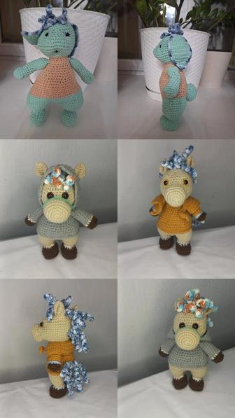 Вязаные крючком игрушки