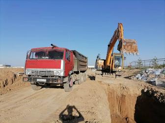 Услуга Зил и Камаз доставка песок щебень