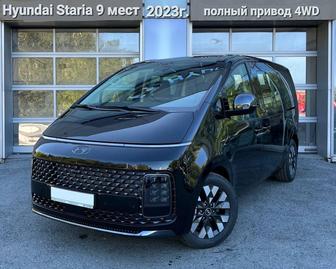 Hyundai Staria аренда прокат авто с водителем минивэн микроавтобус трансфер