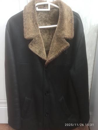 Мужская натуральная дубленка