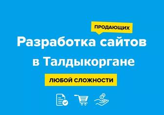 Сайт за 3 дня без предоплаты в Талдыкоргане. Логотип. Реклама Google.
