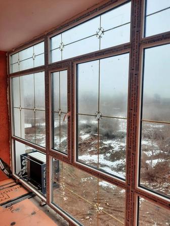 Изготовление пластиковых окон, перегородок, витражей, дверей.