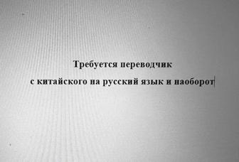 Переводчик с китайского на русский язык.