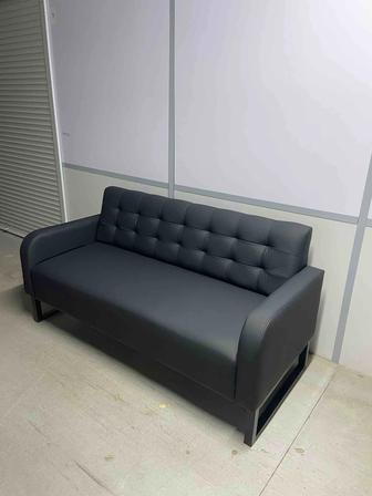 Диван 1,7м Черный НОВЫй Экокожа