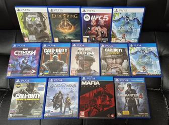 Игры PlayStation 4 и 5, ps4 ps5 cyberpunk gta fifa Minecraft rdr2