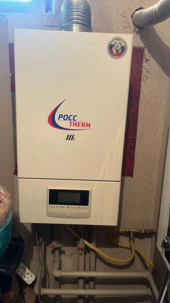 Б/у газ котел и б/у батарея.