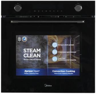 Продам новый духовой шкаф Midea MO73000GB черный