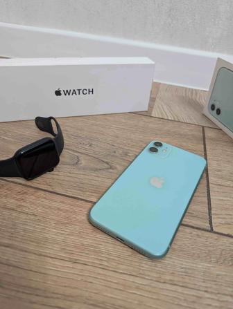 Продам iPhone 11 и Apple Watch SE комплектом