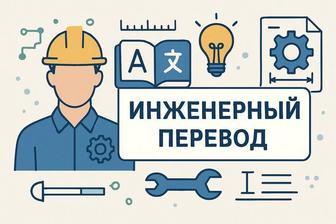 Перевод текста, инструкций и схем. Перевод технической документации.