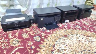 3МФУ, LaserJet Pro M1132. 2. Canon MF3010 3. HP mfp 125a