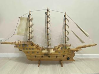 Карабль ручная работа