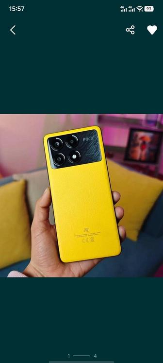 Продам смартфон Poco x6 pro 12/512гб