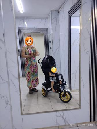 Велосипед коляска 2 в 1.