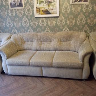 Мягкая мебель диван и 2 кресла