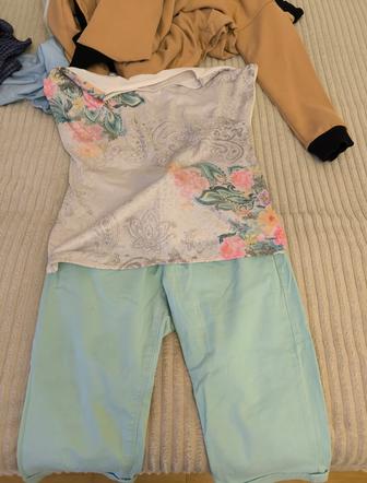 Женская одежда:кофты, брюки бесплатно на размер 44-46