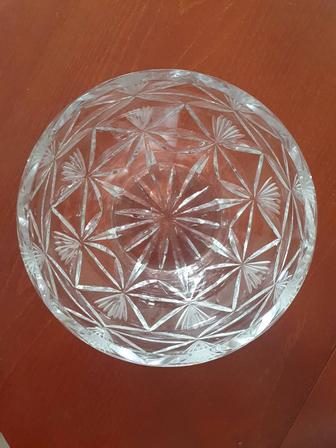 Ваза большая хрусталь