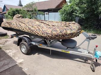 Лодочный комплект все включено! Лодка Таймень 3800 НДНД