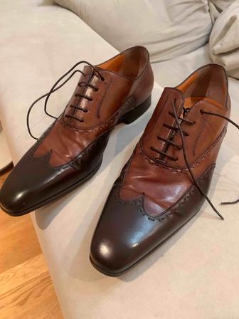 Итальянские туфли Santoni оригинал