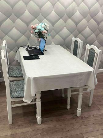 Продам стол и стульями