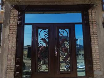 Установка дверей наружный и внутренней двери