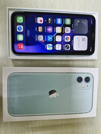 Apple 11, 128 gb, в коробке за 79000 тг.