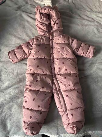 Зимний комбинезон для девочки