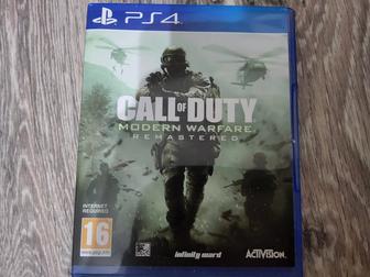Call of Duty Modern Warfare Remastered (PS4) Игра на диске