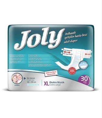 Подгузники-трусы для взрослых Joly Турция размер XL 30 штук 10 капель