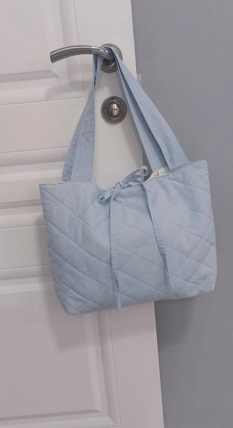 Женская мягкая сумка шоппер