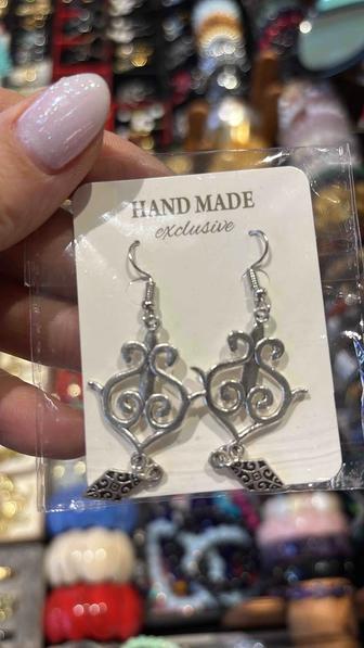 Серьги в этно стиле