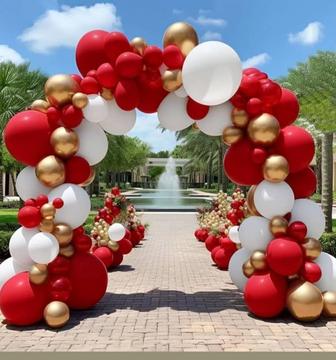 Шаровые оформление ,арки из шаров.