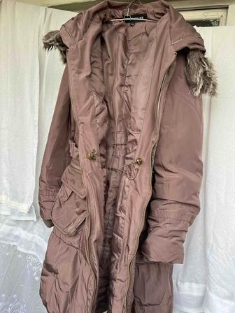 Пальто стеганное женская UK8