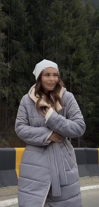 Двусторонняя куртка, одна сторона альпака. Размер 4446.