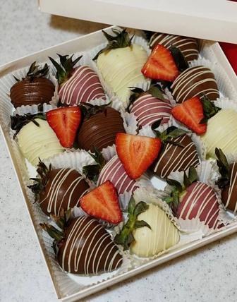 Клубника в шоколаде