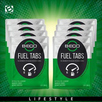 B-ECO Fuel Tabs для экономии топлива и очистки двигателя