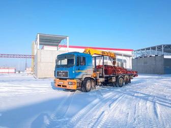 Грузоперевозки по Алматы. Бортовой Man до 12 т.