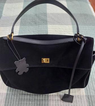 Продам сумку из натуральной замши и кожи