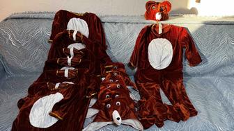 Костюмы медвежата, на 3-4 года