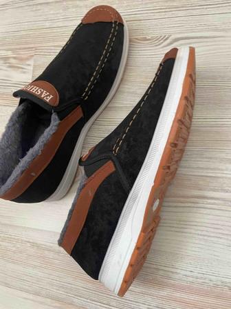 Продам зимние мужские полуботинки