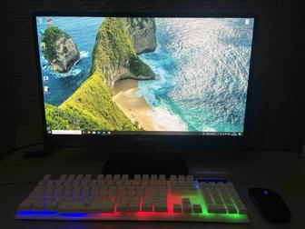 Мощный игровой ПК и монитор 75Гц /RX 580 8 ГБ/i7-3770/16ГБ DDR4/1Тб/SSD