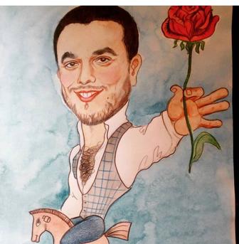 Художник-шаржист на Новогодний корпоратив