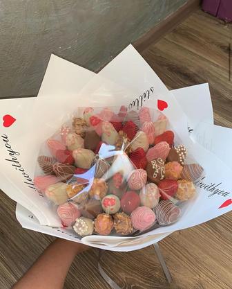 клубника в шоколаде