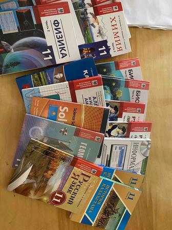 Учебные книги 11 класс