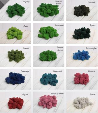 Продам стабилизированный мох!