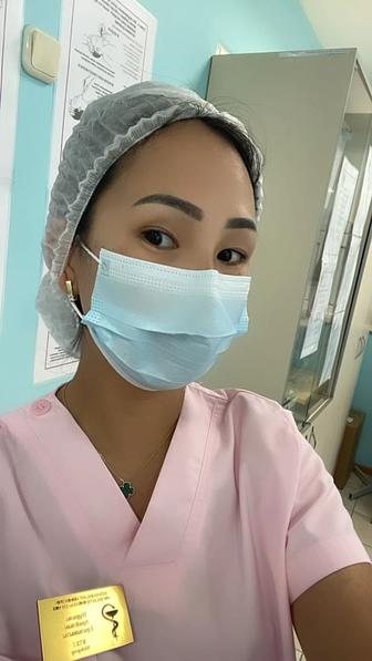 Медсестра на дому капельницы в/в,в/м