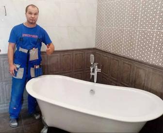 Монтаж смесителей