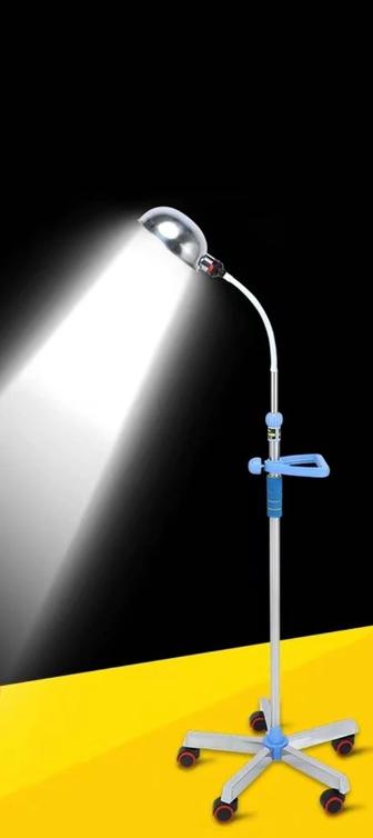 Лампа светильник бестеневой лэд LED смотровой передвижной на колесах