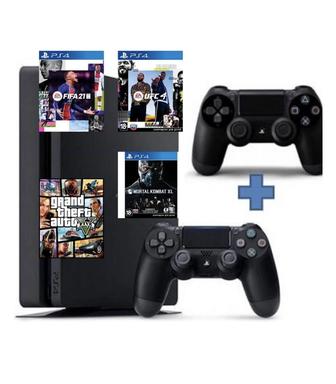 Продам игровую приставку Sony PlayStation Slim 4